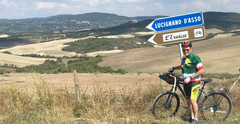 Lucignano D'Asso, Tuscany, Eroica by bike 