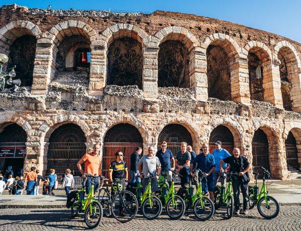 Verona Arena - cycling trip
