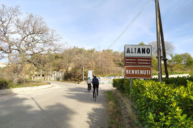 Cycling routes in Italy