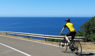  Cycle trough the beautiful rocky landscape of Sardinia