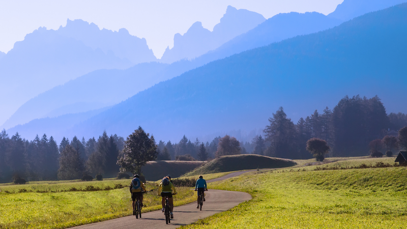 Cycling routes in Lombardy