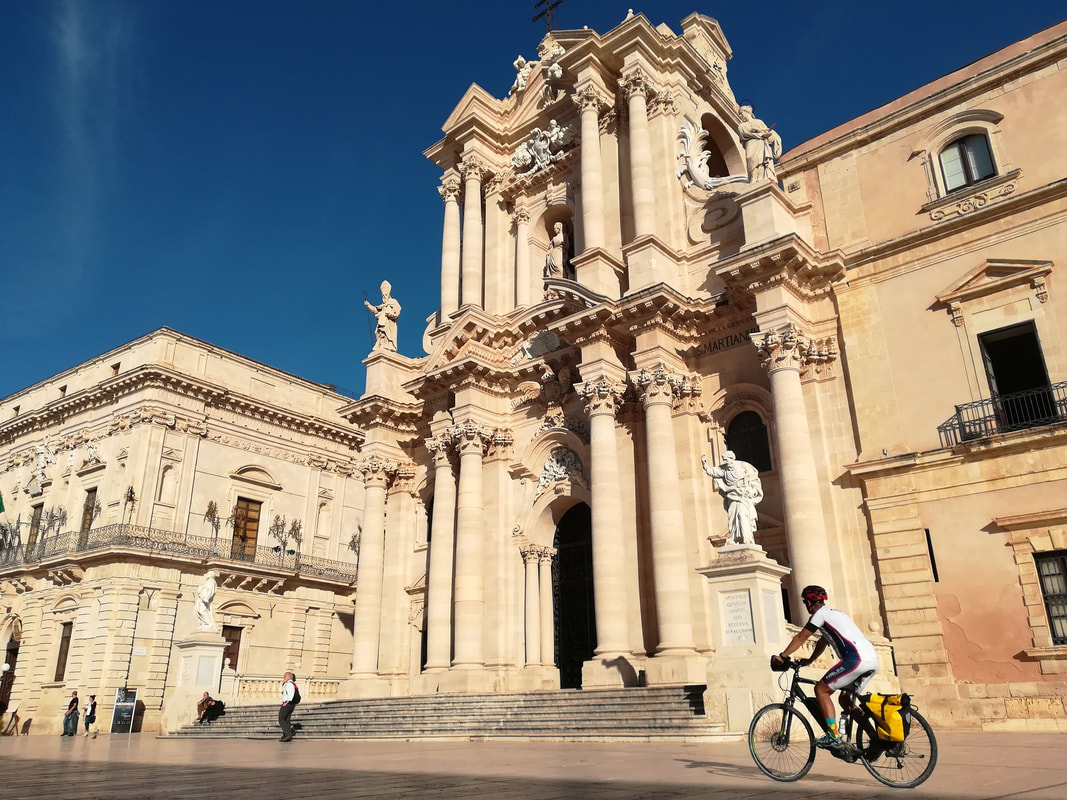 Sicily bike tours - Syracuse by bike